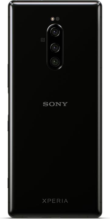 Produktbild Sony Xperia 1 (128 GB, Black, 6.50", Hybrid Dual SIM, 12 Mpx, 4G)