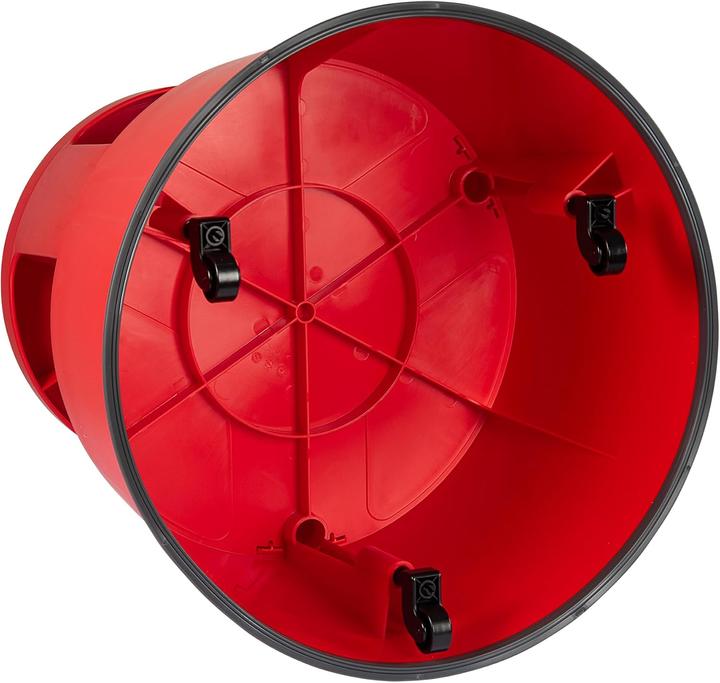 Actual product image Wedo Rollhocker SuperStep rot Kunststoff