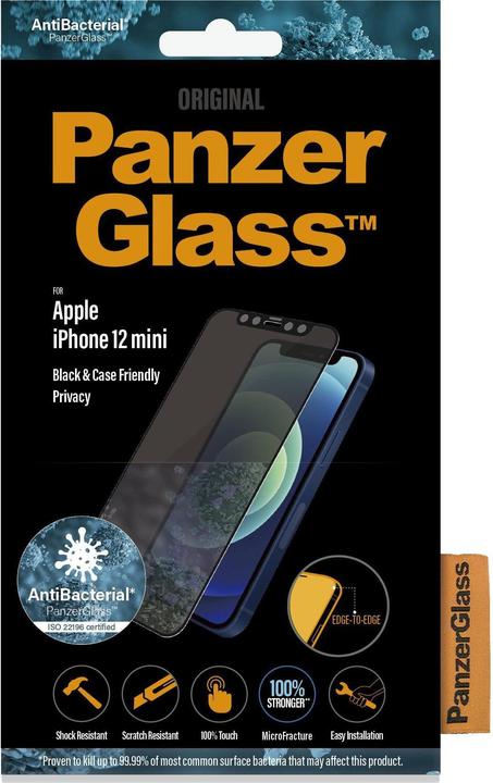 Actual product image PanzerGlass Privacy (1 Piece, Apple iPhone 12 mini)