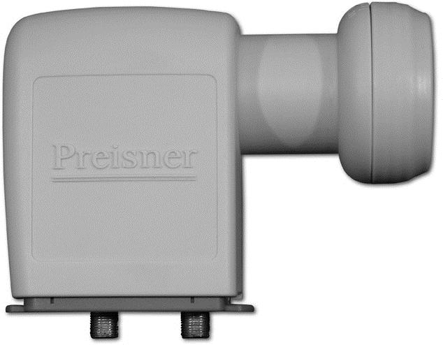 Actual product image Televes Feed system Twin 40mm SP 42 EN (Twin LNB, 40mm)