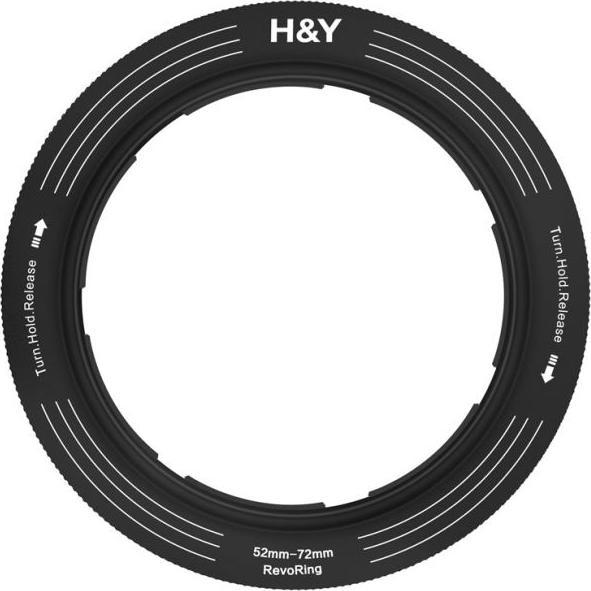 Immagine prodotto H&Y Adattatore REVORING 52-72 mm per filtri da 77 mm (Portafiltro obettivo, 77 mm)