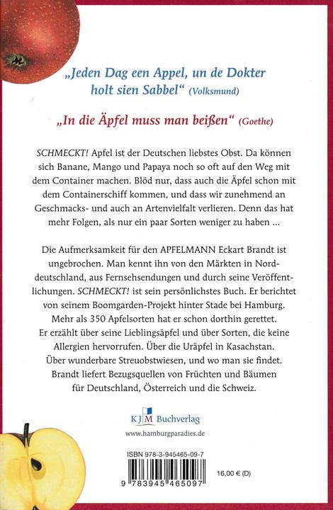 Produktbild Schmeckt! (Deutsch, Eckart Brandt, 2015)