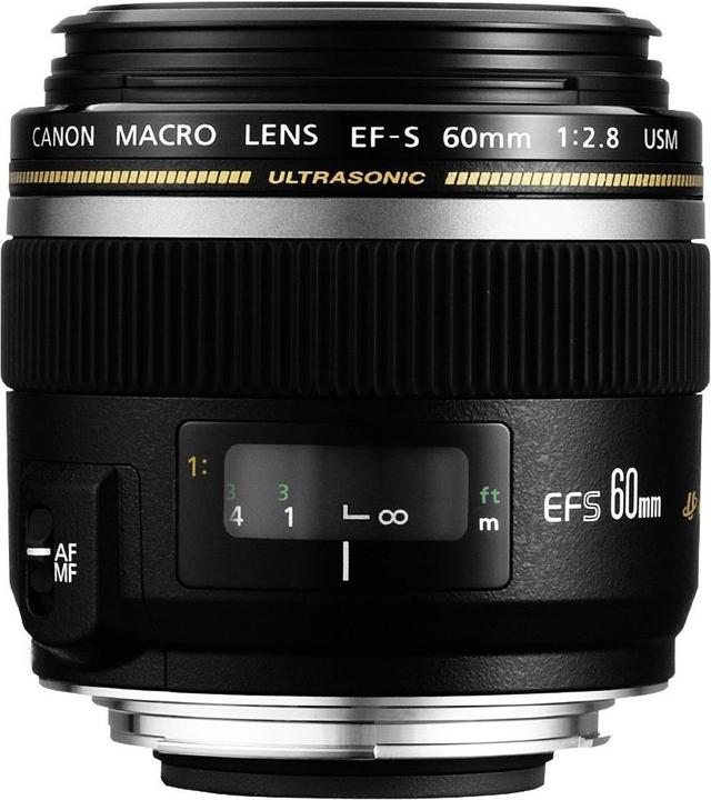 Produktbild Canon EF-S 60mm f/2.8 Makro USM (Canon EF-S, APS-C / DX)