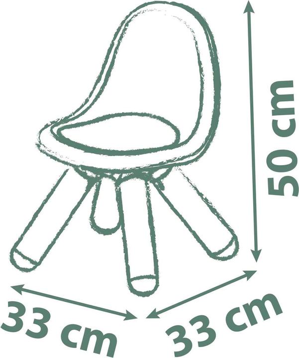 Image du produit Smoby S.Life Kid Chair Green (Chaise haute)