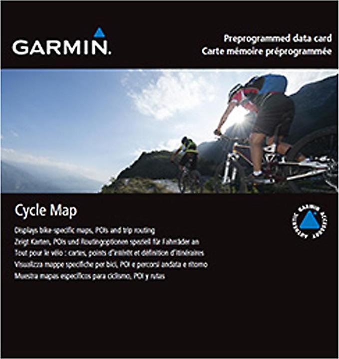 Actual product image Garmin Europe cycle map micro SD/SD