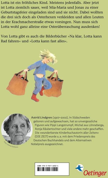 Actual product image Natürlich ist Lotta ein fröhliches Kind (German, Astrid Lindgren, 1991)