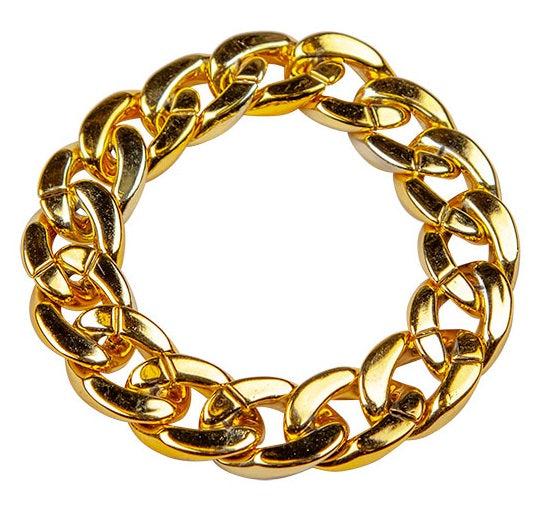 Produktbild Wicked Costumes Gold Armband dick (Gold)