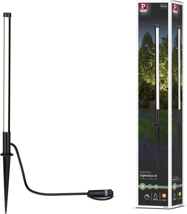 Image du produit Paulmann Plug & Shine Lightstick d'extérieur (490 lm, IP44)