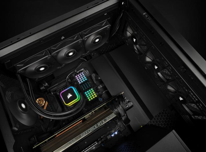 Actual product image Corsair WAK Cooling Hydro H115i iCUE Elite