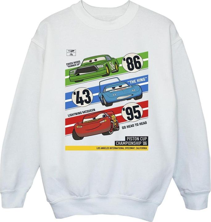 Image du produit Disney - Sweat CARS PISTON CUP CHAMPIONS - Fille (152, 158)