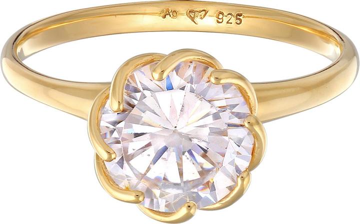 Immagine prodotto Elli Anello di cristallo, Anello di fidanzamento (52, 925 Argento)