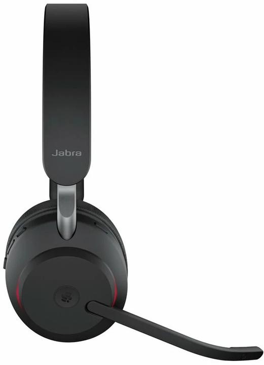 Produktbild Jabra Evolve2 65 Stereo MS + Ladestation + Link 380c schwarz (Kabelgebunden, Kabellos, USB-C)