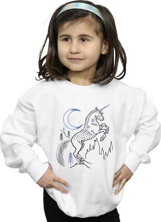 Produktbild Unicorn Line Art Sweatshirt Mädchen (152, 158)