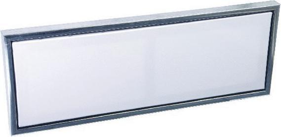 Actual product image Winsor & Newton Canvas with silver frame 20x60cm