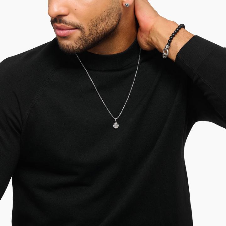 Immagine prodotto Thomas Sabo Anhänger Midnight Rose Silber (Argento 925)