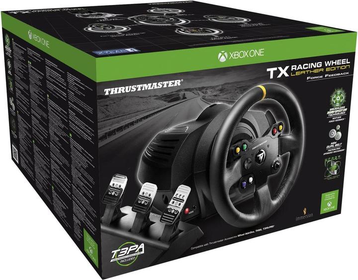 Immagine prodotto Thrustmaster TX Racing Wheel Leather Edition (PC, Xbox One X, Xbox Series X, Xbox One S, Xbox Serie S)