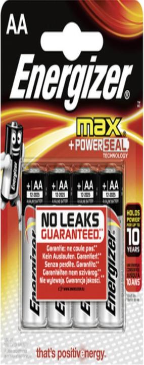 Actual product image Energizer Max Alkaline (4 pcs., AA, 2700 mAh)