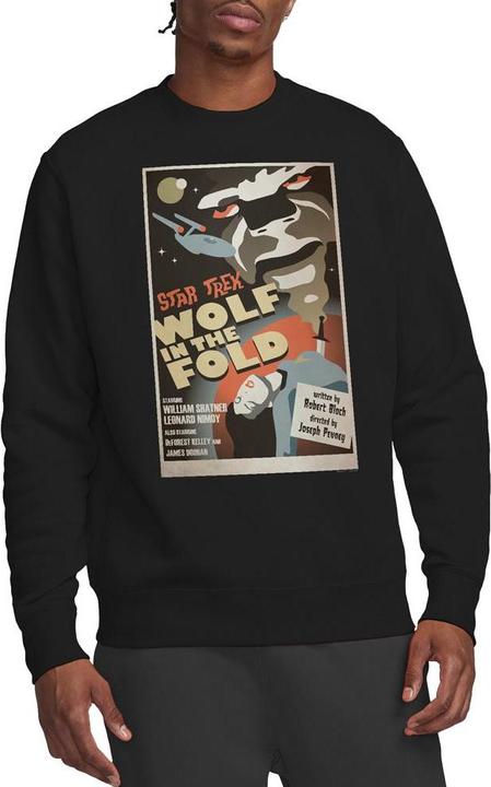 Actual product image Unisex Adult The Original Series Episode 43 Sweatshirt (M)