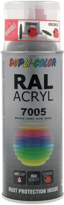 Produktbild Dupli-Color Acryllack glänzend RAL 7005 mausgrau (Mausgrau, 0.40 l)
