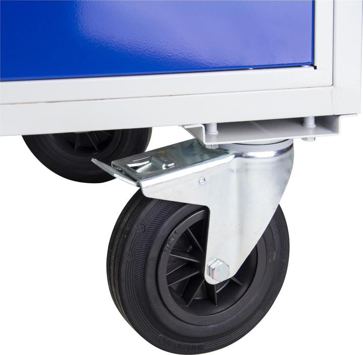 Produktbild ADB Tischwagen/ Werkbank 3 Schubladen + 1Tür (84 cm, 130 cm)