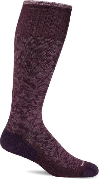 Actual product image Sockwell Damask compression stockings ladies Blackberry S/M 35-38 (S/M)