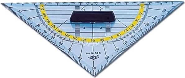 Actual product image Wedo Geometry Triangle (160 mm)