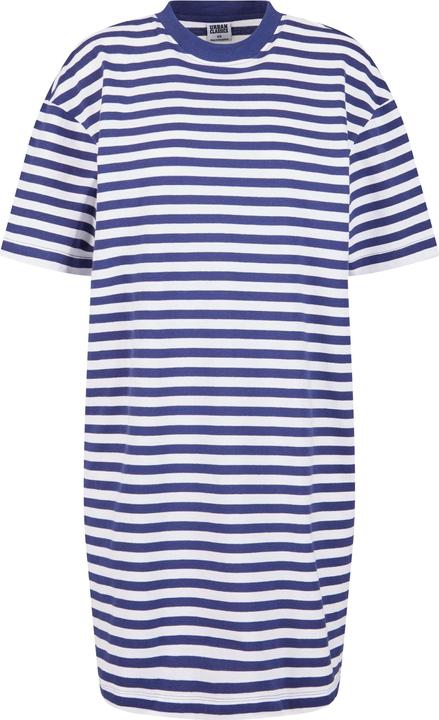 Urban Classics Ladies Oversized Striped Tee Dress - 142655
