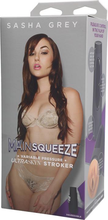 Actual product image Doc Johnson Main Squeeze Sasha Grey - Pussy