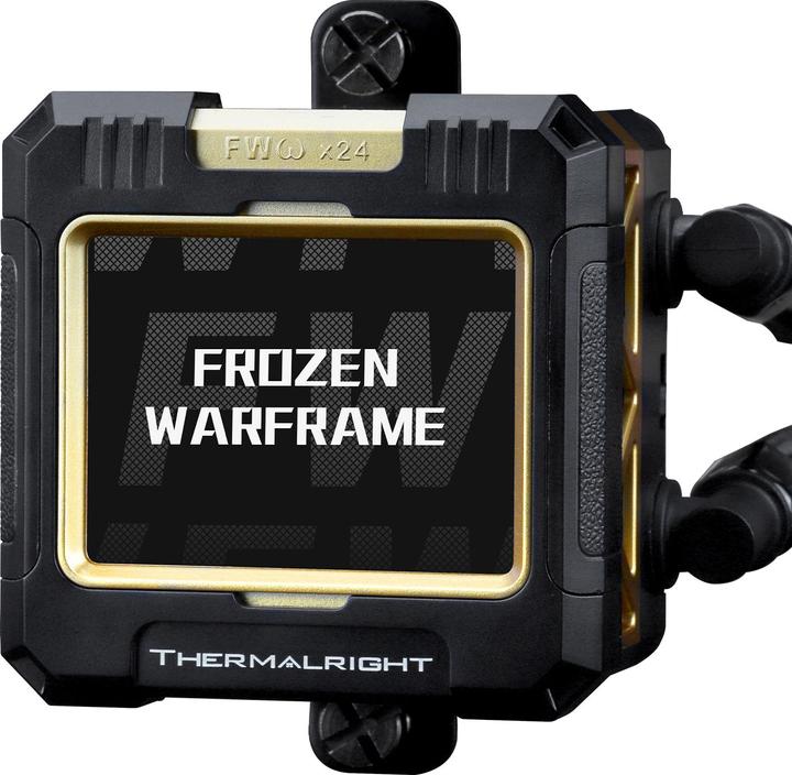 Image du produit Thermalright Frozen Warframe 360 Black ARGB - AIO, 360mm, LCD