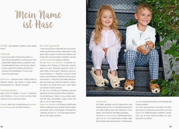 Produktbild Hausschuhe stricken & filzen (Deutsch, Sabine Abel, Karoline Hoffmeister, Annette Diepolder, 2023)