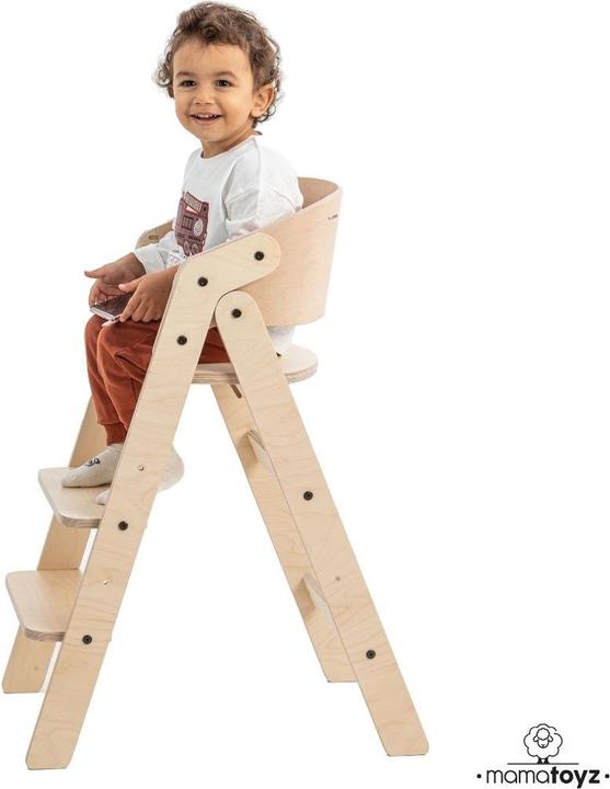 Actual product image MamaToyz My Chair Hochstuhl aus Holz (Highchair)