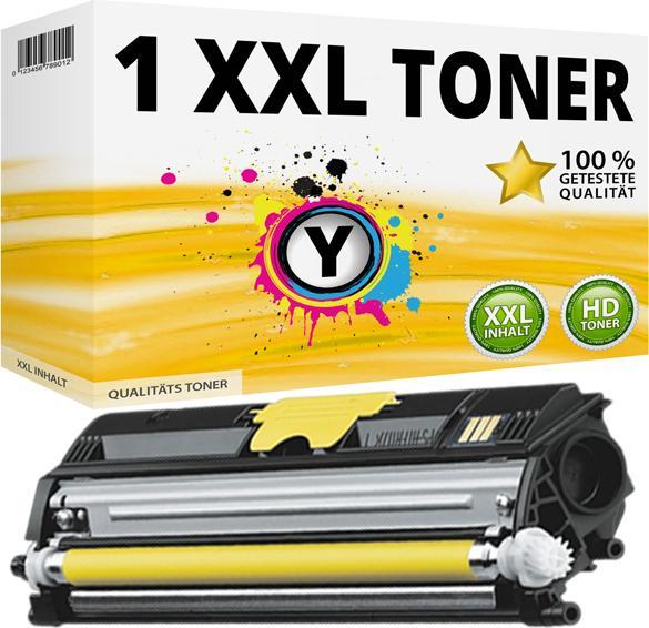 Produktbild Druckfuxx 1x XL TONER GELB für KONICA MINOLTA MAGICOLOR 1600W 1650EN 1680MF 1690
