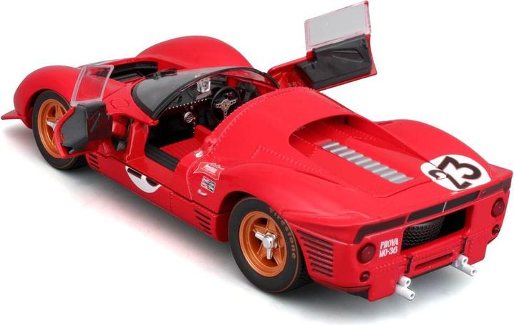 Produktbild Bburago Ferrari Racing Bausatz 330 P4 Daytona 1/24 rot