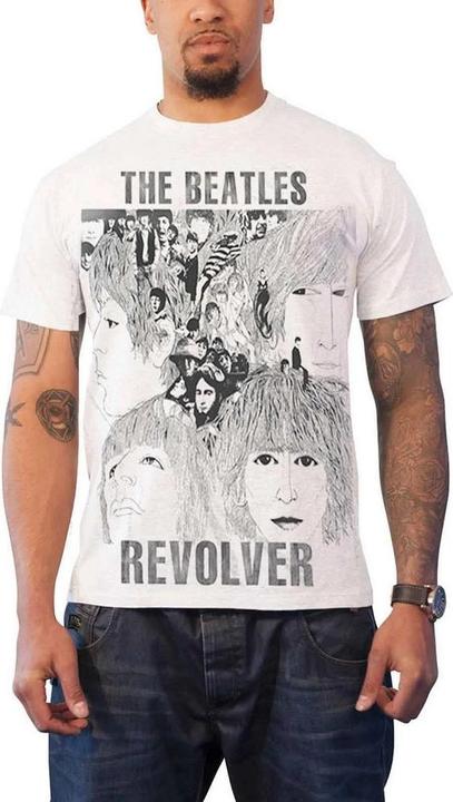 Actual product image The Beatles Unisex Adult Revolver T-Shirt (L)
