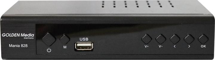 Produktbild Golden Media MANIA 828 (DVB-T2, H.265 + DVB-C) (DVB-T2)