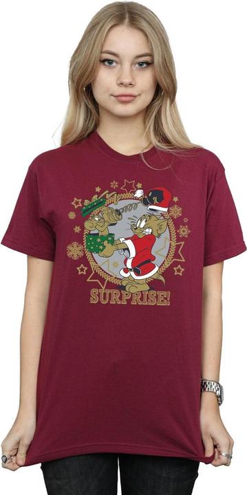 Tom & Jerry Christmas Surprise TShirt (XL)