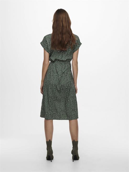 Image du produit Only Robe chemisier avec ceinture à nouer (40)