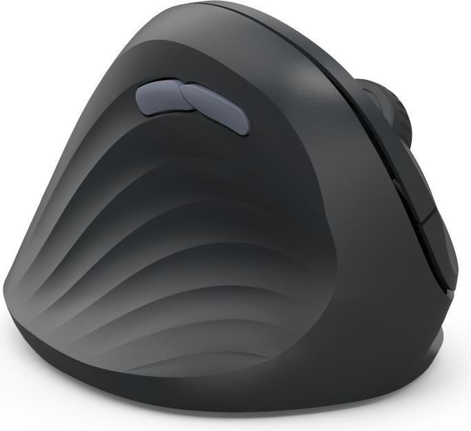 Immagine prodotto Hama Vertikale, ergonomische Linkshänder-Maus „EWM-500L“, Funk, 7 Tasten,Schwarz (Senza fili)