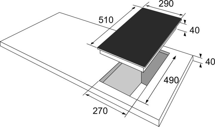 Actual product image Amica KME13135E