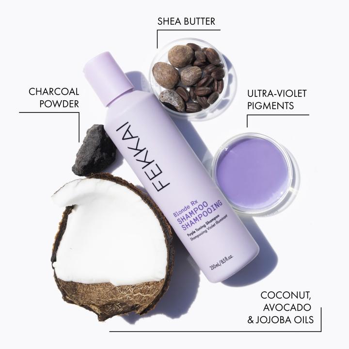 Produktbild Fekkai - Blonde Rx Purple Shampoo 250ml (250 ml, Silbershampoo)