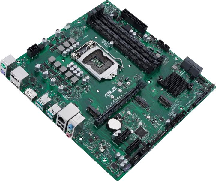 Actual product image ASUS Pro Q570M-C/CSM (LGA 1200, Intel Q570, mATX)
