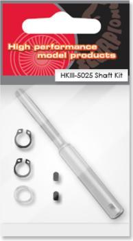Actual product image Scorpion HKIII-5025 Motor Shaft Kit XL 6mm / 44mm / 105mm