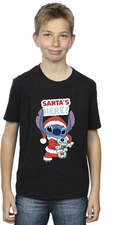 Immagine prodotto Disney Lilo & Stitch Santa's Here Maglietta Ragazzi (152, 158)