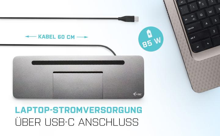Produktbild i-tec Ergonomic 4K (USB-C, 2 Ports)