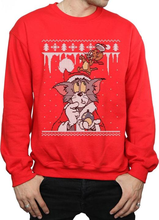 Produktbild Tom & Jerry Christmas Fair Isle Sweatshirt (M)