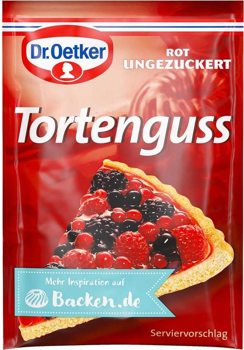 Image du produit Dr. Oetker Glaçage rouge (36 g)