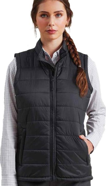 Actual product image Premier Womens/Ladies Recyclight Padded Gilet (M)