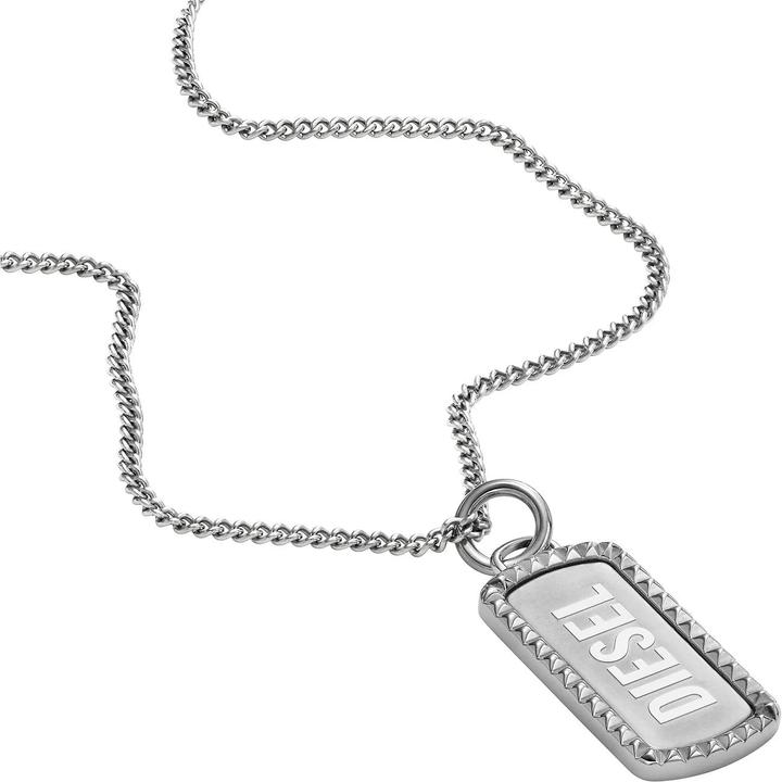 Immagine prodotto Diesel Collana in acciaio (Acciaio inossidabile, 50 cm)
