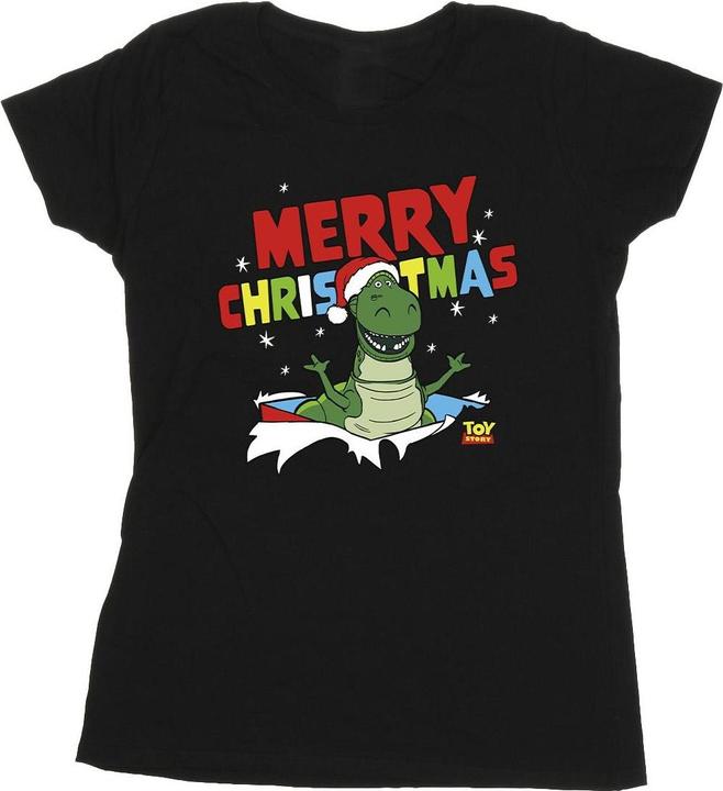Disney Toy Story Rex Christmas Burst TShirt (L)