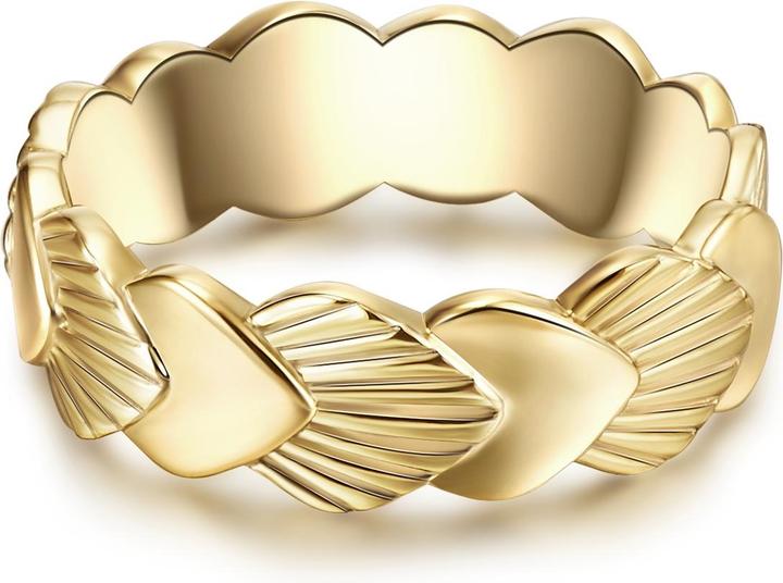 Produktbild Lulu & Jane Damen Ring Muschel Messing - 35142 (52)